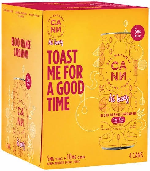 Cann Blood Orange (Thc 4Pk)