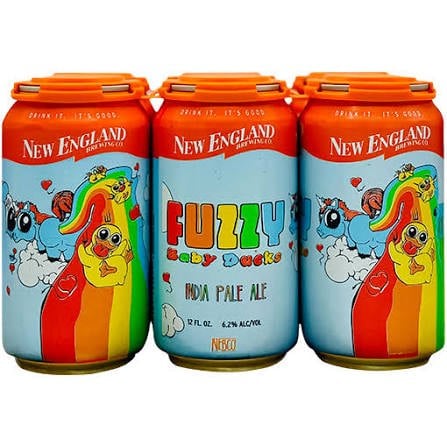 New England Fuzzy Baby Ducks (6Pk)