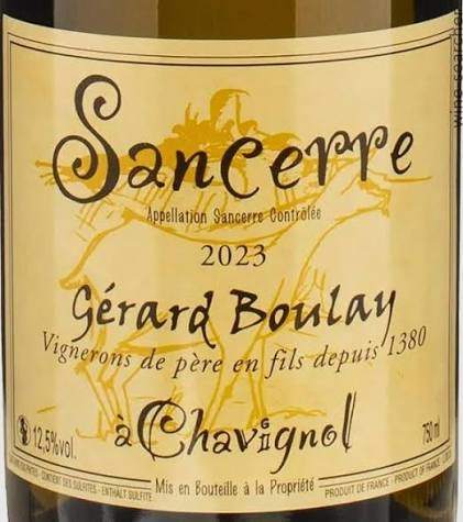Boulay Sancerre Chavignol 2023/4 (750ml)