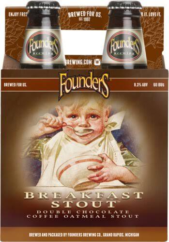 Founders Breakfast Stout 4 Pk Bot (4Pk)