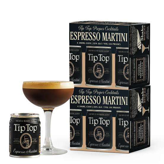 Tip Top Espresso Martni 4 pack